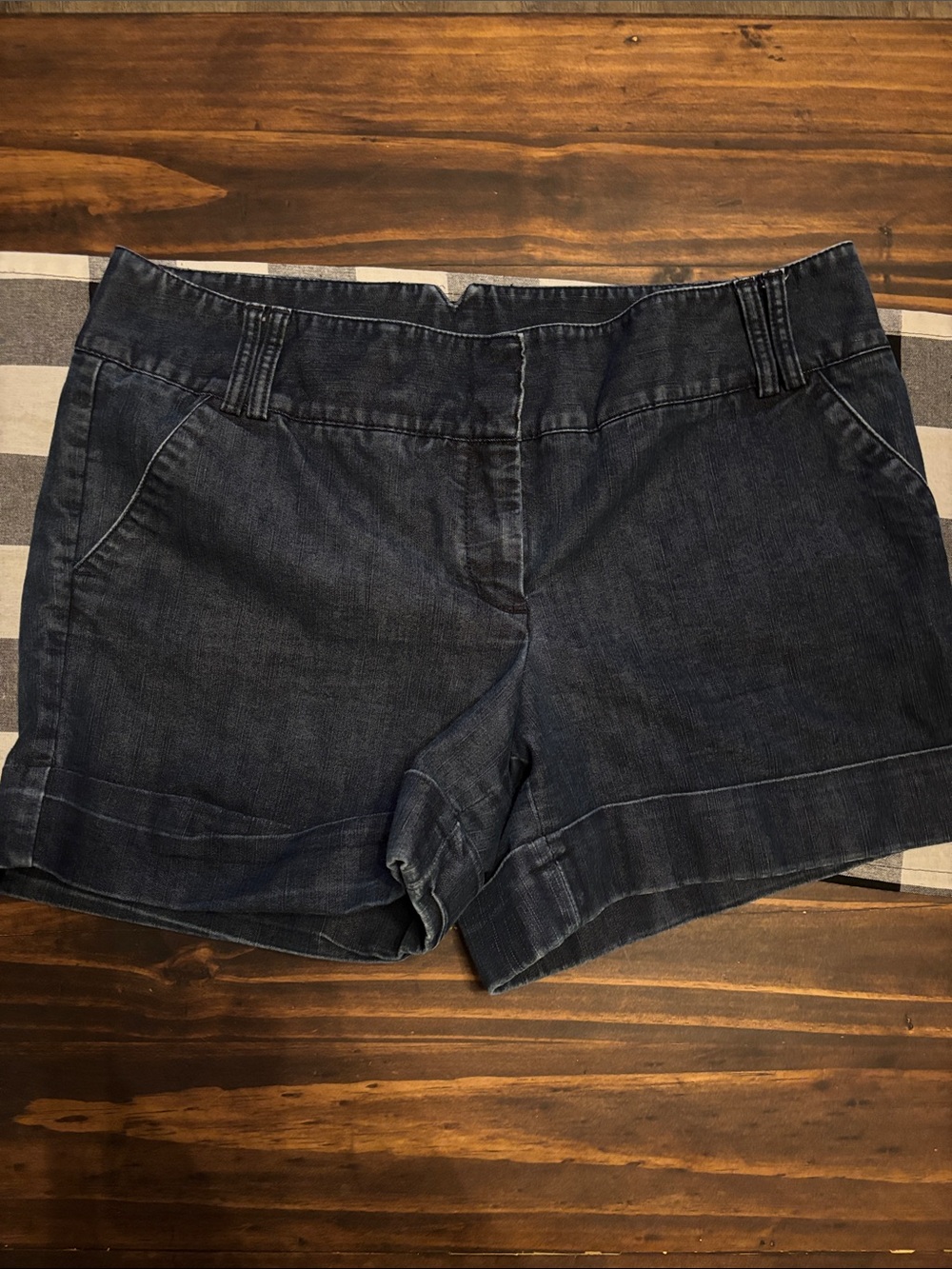 Express denim chino shorts blue 10